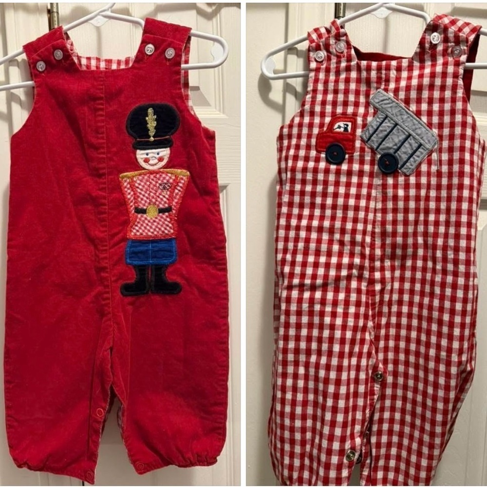 Vintage Bailey Boys Reversible Longalls